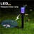 Droz Black Low Voltage Solar Powered Integrated LED Pathway Light Pack