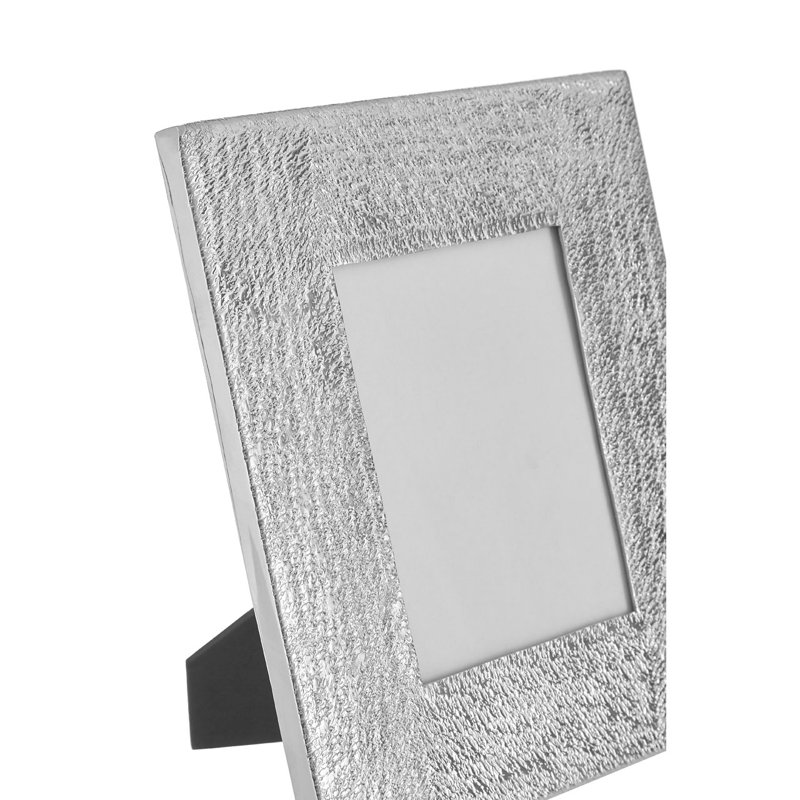 Phoebe Silver Metal Picture Frame, 28cm H x 23cm W x 3cm D