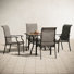 Horwich 4 - Person Patio Dining Set with Square Table