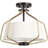 Geib Fabric Semi Flush Mount-26210069