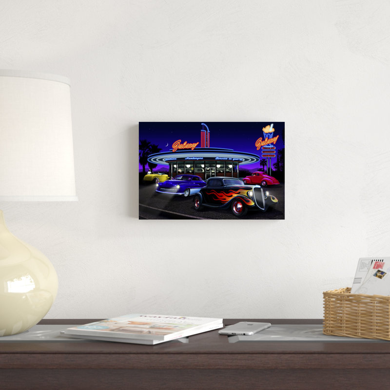 Diners And Cars VII, H 8 po x l 12 po x P 1,25 po