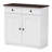 Kaisley 2-Drawers White Painted Engineered Wood Sideboard, 31.09'' H X 13.99'' W X 30.32'' L