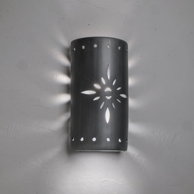 Lampe murale d'extérieur en céramique Ninamarie, ampoule DEL incluse
