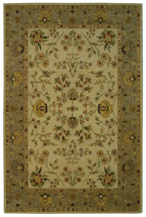 Bergama Hand Tufted Wool Oriental Rug, Runner 2'3" x 10'