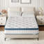 White Noise Pocket Sprung Mattress-123243896