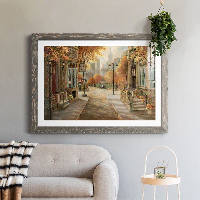 Carrie's Dance Academy - peinture encadrée, H 37,5 po x l 27,5 po x P 1,5 po, Encadré gris