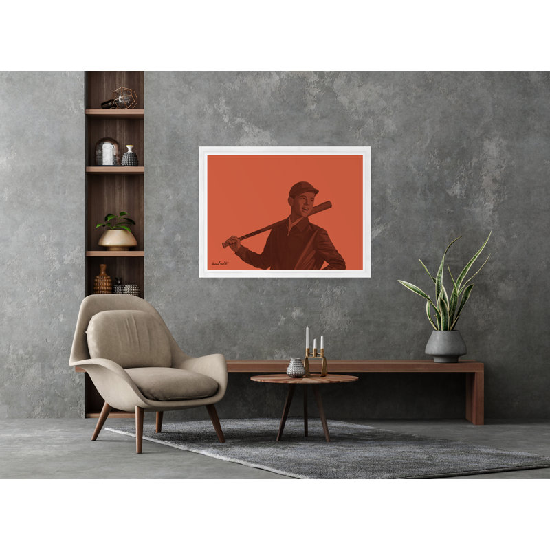 Moulton Collection " Baseball Player In Orange "