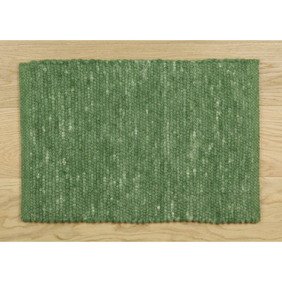 Solid Colour Wool Area Rug