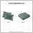 3 Piece Reversible Bedspread Set Balsam Green