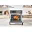 Four à air coucou | 18 modes préréglés, cuisson par convection à 360 °, intérieur et extérieur de qualité supérieure, tous les accessoires sont inclus. Noir / acier inoxydable CAFO-A2601S