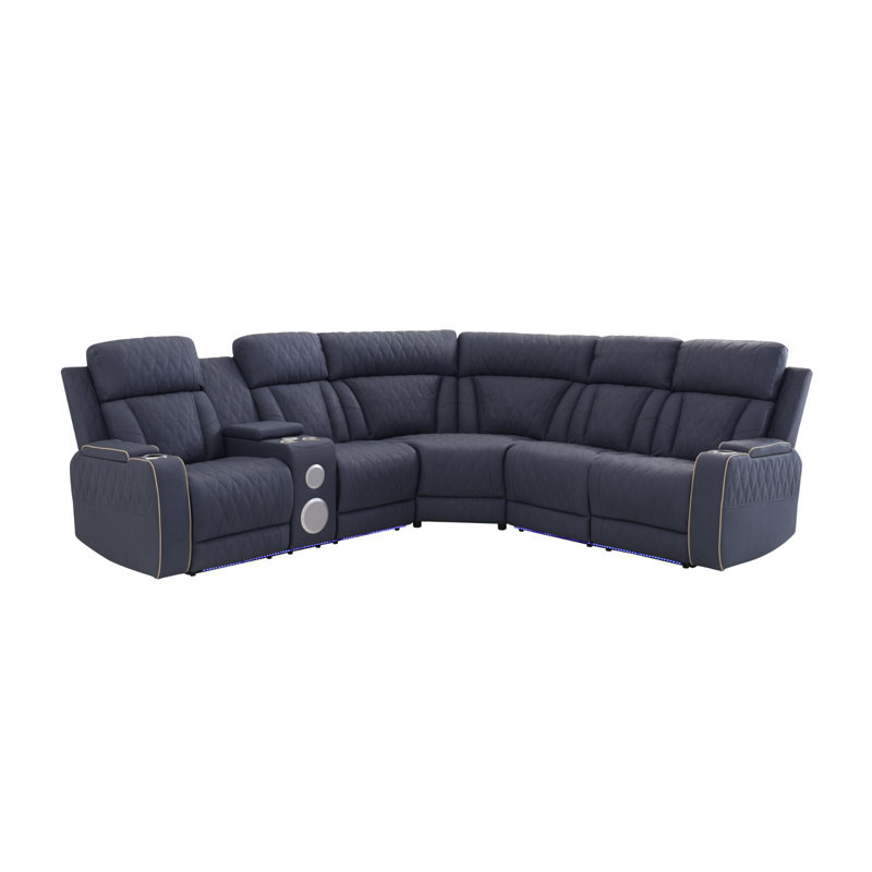 Canapé inclinable en cuir Mason 3