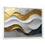 Oplis vagues abstraites d'introspection en or et blanc VI - art mural abstrait de vagues modernes pour le salon-385128025-385128023-385128015