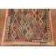 Tapis coloré en laine Kilim 8 x 12