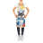 No Pattern Bib Apron