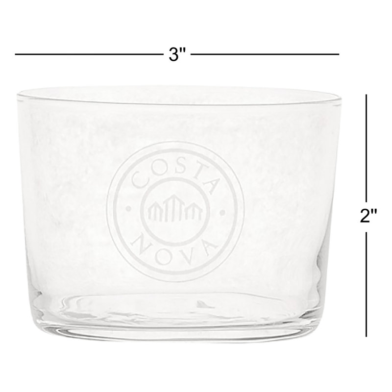 Nova Handmade Drinking Glass, 7 oz.