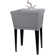 23.5''' L x 22.87'' W Free Standing Laundry Sink with Faucet