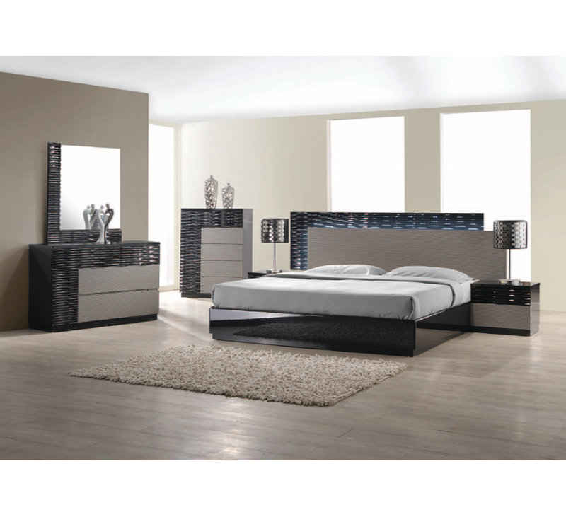 Table de chevet noire Kahlil 