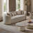 Gineverra Sofa - Biscotti/Ivory Gold