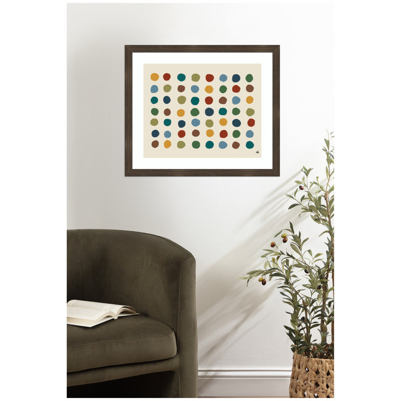 «Meditation No. 3b» par Kelly Knaga, reproduction d'art encadrée, H 22 po x l 26 po
