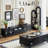 78.74" Classic Elegant Solid Wood TV Stand-1024901620