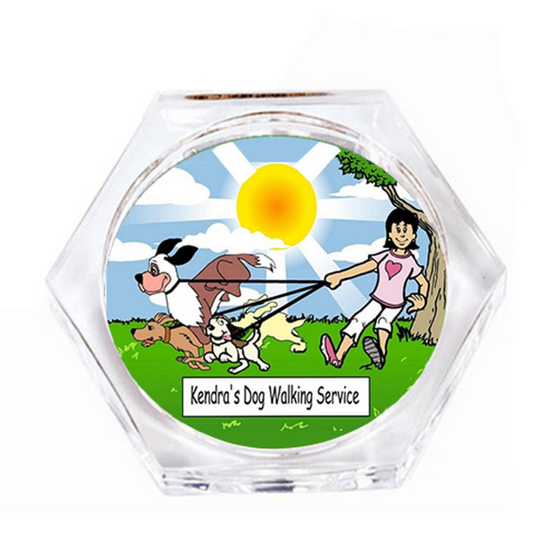 Ensemble de 4 sous-verres personnalisables, Oui
