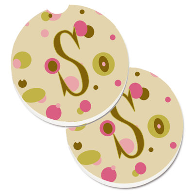Sous-verre Initiale Monogram
