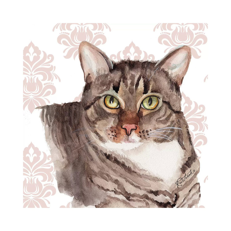Gertie by Jennifer Redstreake - Print on Canvas, 66.04 cm H x 66.04 cm W x 1.91 cm D, Wrapped Canvas