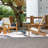 Hodgkins Teak Wood Outdoor Adirondack Chair
