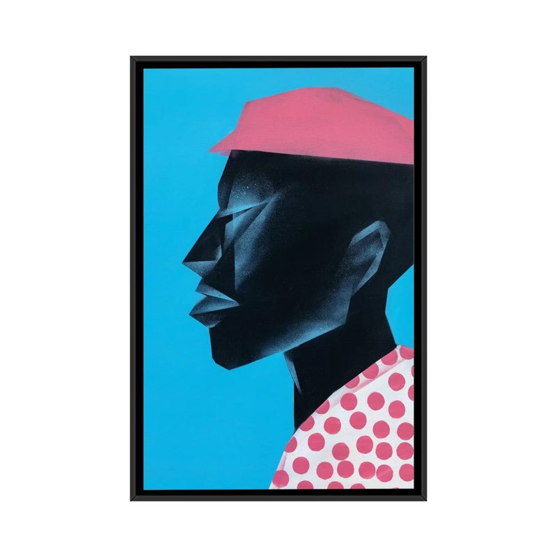 Bamba by VCalvento - Print on Canvas, 152.5 cm H x 101.5 cm W, Black Framed