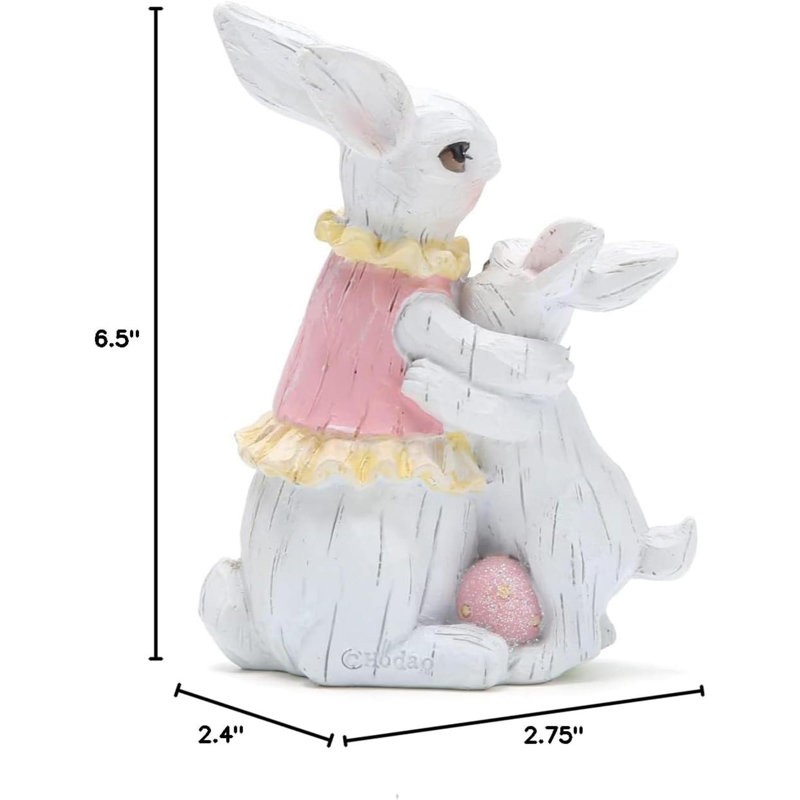 Figurines de lapin de Pâques