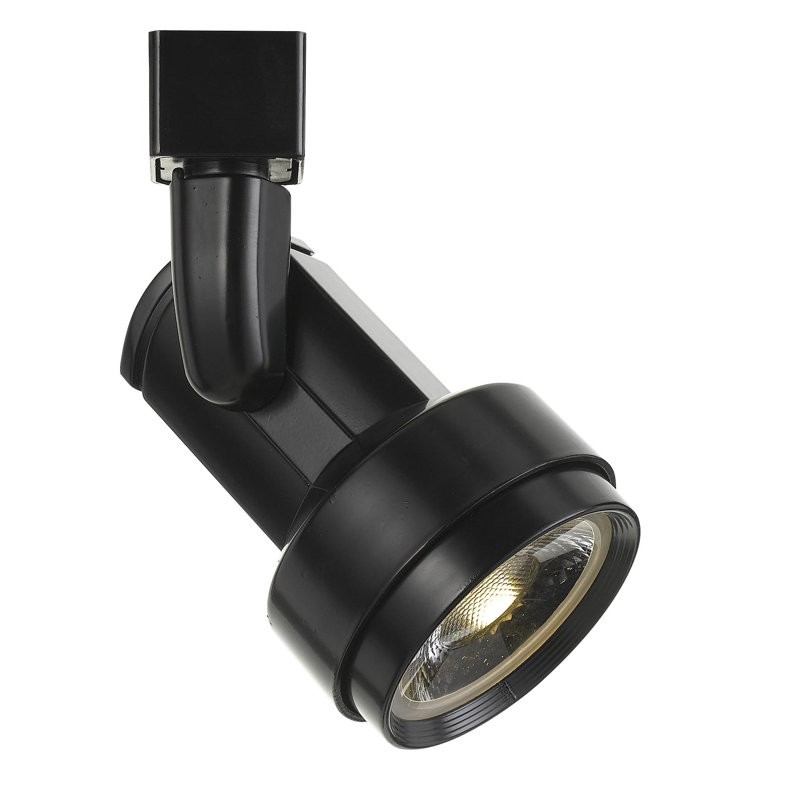Tête de luminaire à DEL à intensité variable intégrée, Noir