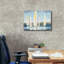 «Horizon with Red» par Julia Purinton, art mural sur toile-419232980