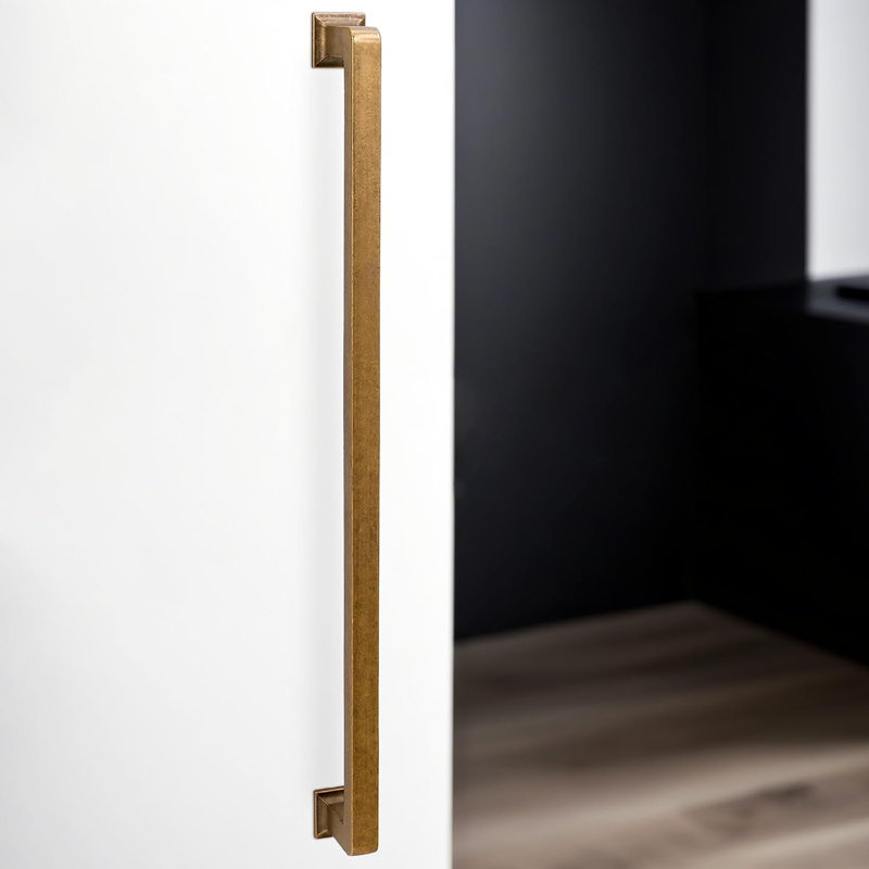 Paquet de 6 poignées d'armoire, poignées d'armoire de cuisine en alliage de zinc, poignées de tiroir durables pour armoires, placards et placards