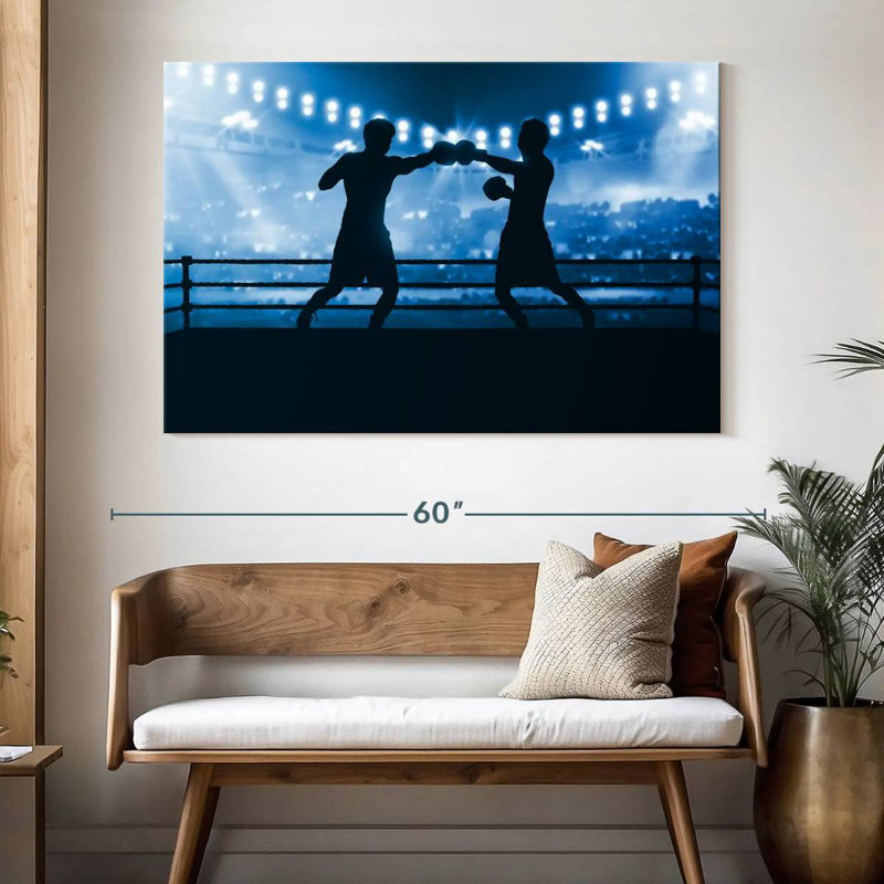 Sireci Boxers Silhouette, 34" H x 51" W