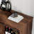 43"Wine Cabinet With Fridge Space, Farmhouse Wine Liquor Cabinet,Sideboard Buffet Cabinet With Sliding Door-63554734