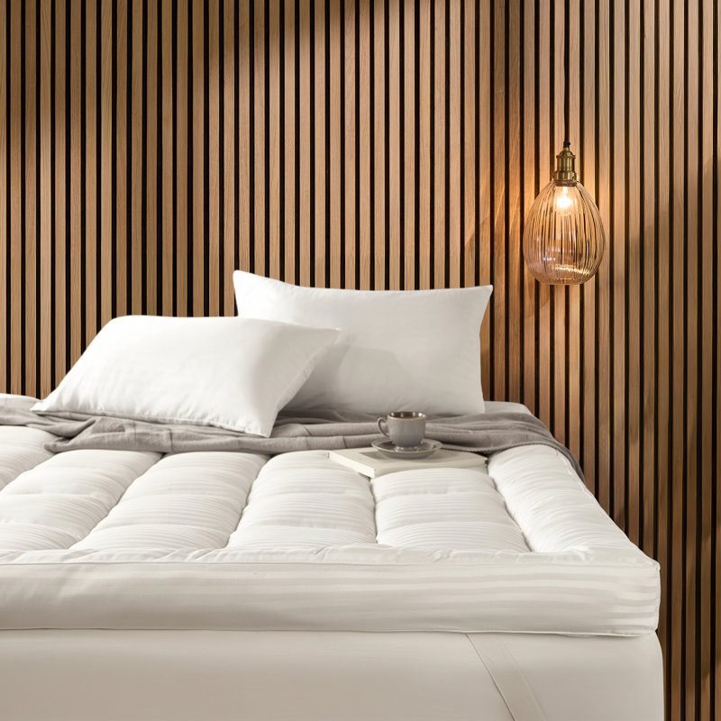 Luxurious Hotel Quality 10cm Mattress Topper – Extra Thick, Plush Comfort & Supportive Sleep Upgrade, Double (4'6)