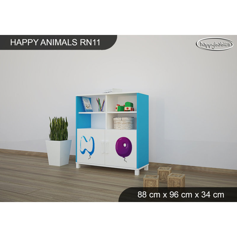 88cm W Kids Cube, Blue
