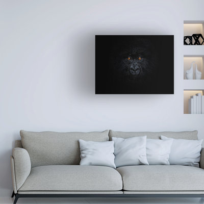 Bolog Raffi Bashlian Baby Mountain Gorilla Canvas Art