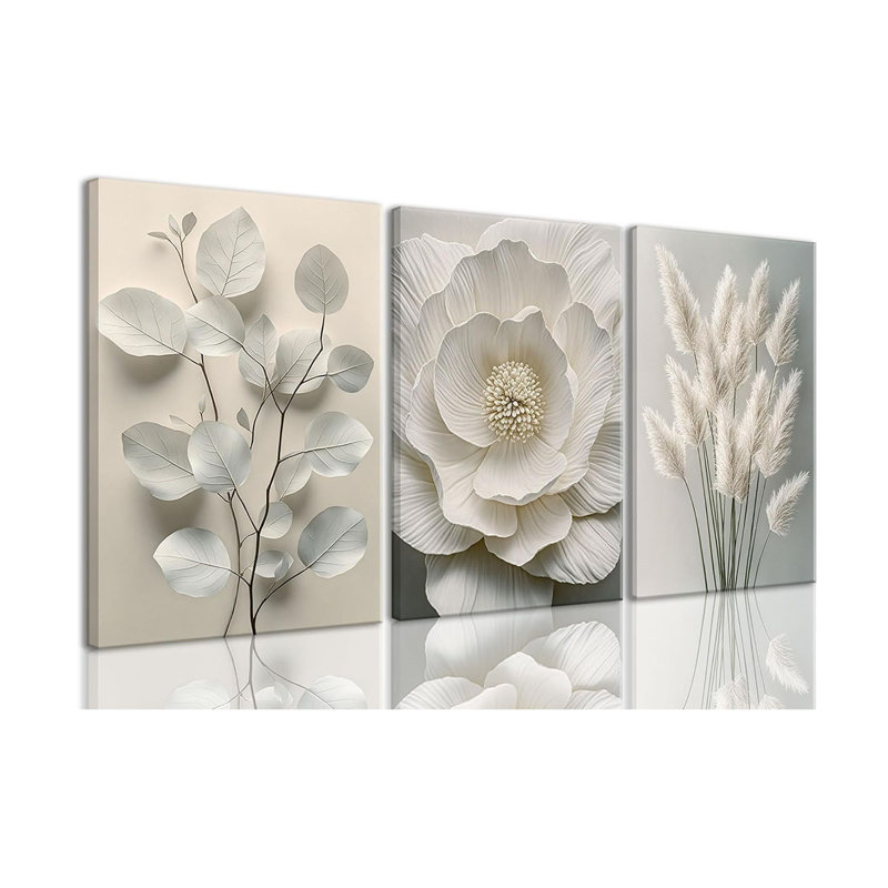 3 Piece Wrapped Canvas Set