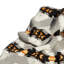 Grey Knitted Sherpa Geometric Reversable Throw