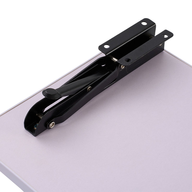 Adjustable Metal Base Floating Desk, 3cm H x 65cm W x 24cm D, White