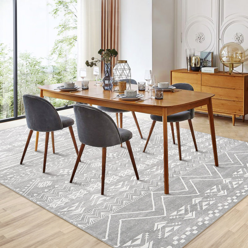Tapis carré carré Kreutzer, Rectangle 5 pi x 7 pi