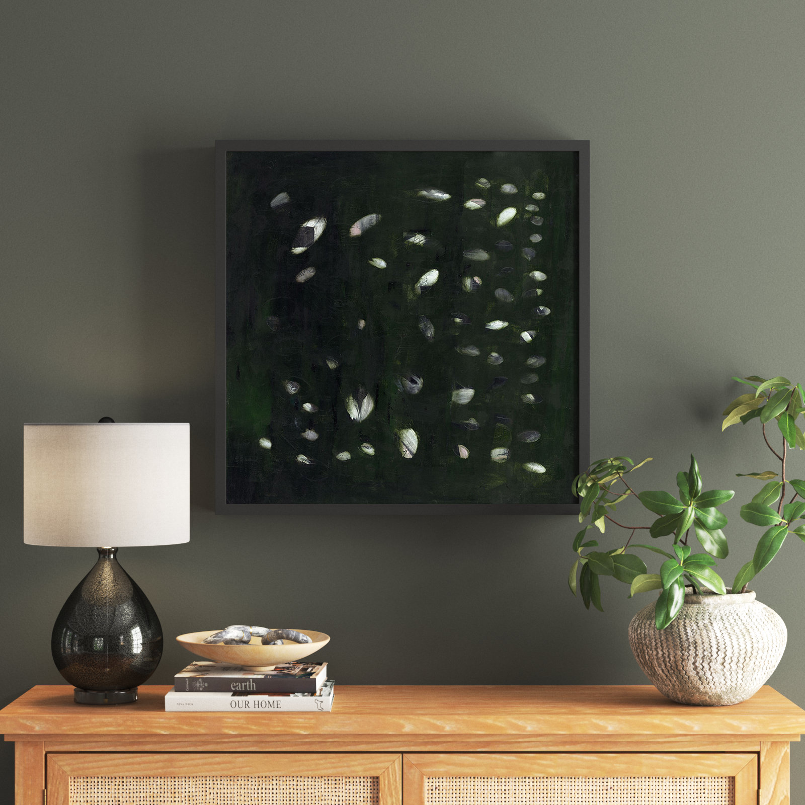 Verde Oculus by Jamie Beckwith, 29" H x 29" W