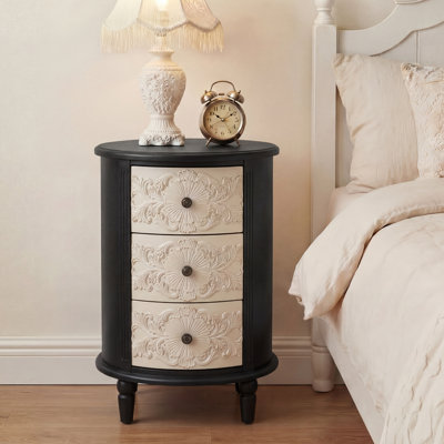 3 Drawer Nightstand