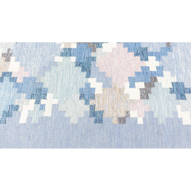 Vintage One-of-a-Kind Rectangle 6'3" X 9'3" Flatweave Area Rug