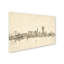 « san francisco », impression sur toile tendue, impression sur toile tendue, "music sheet" par michael tompsett-15722368