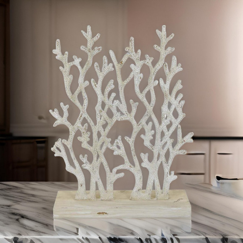 Aloyzas Decorative Object, Antique White
