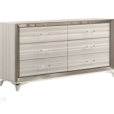 Vaisselier blanc Star (commode