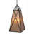 12" Square North Star Pendant