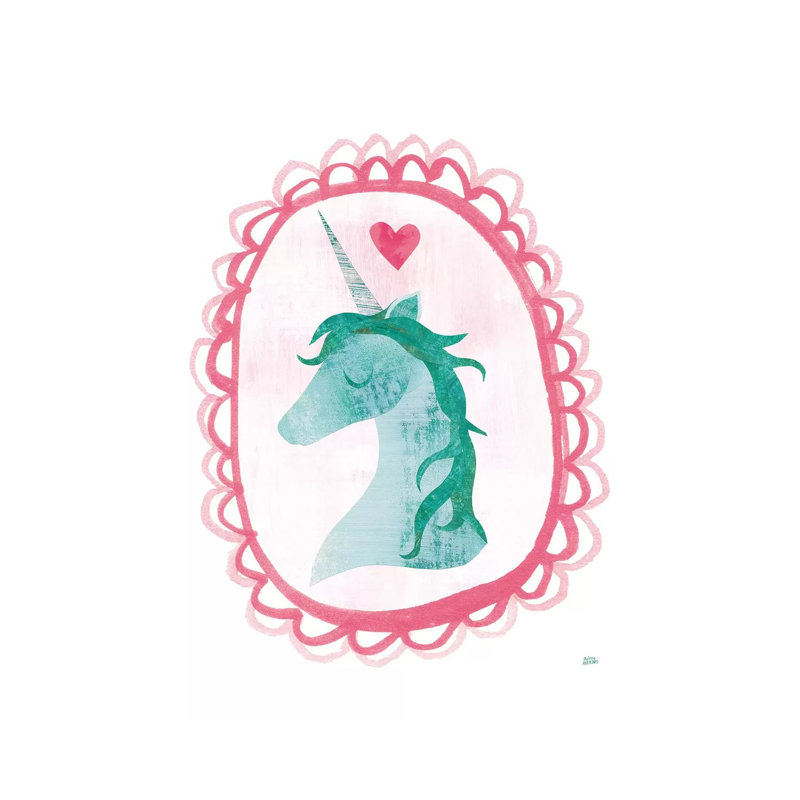 Unicorn Magic II by Melissa Averinos - Wrapped Canvas Print, 20.32 cm H x 30.48 cm W